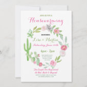 Party Fiesta Cactus Einladung (Vorderseite)