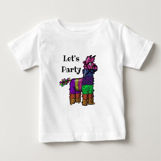 Party Fiesta Cinco de Mayo Baby Shirt (Vorderseite)