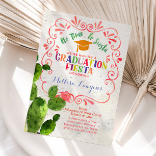 Party Fiesta Einladung zur High School Graduation