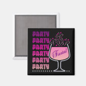Party - Fiesta-Magnet Magnet (Vorderseite/Rückseite)