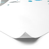 Party Fischmalerei Poster (Ecke)