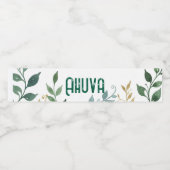 Party-Flaschenetikett Wasserflaschenetikett (Einzelnes Label)