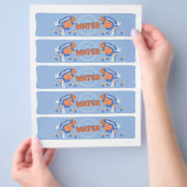 Party-Flaschenetiketten für Foam Dart Gun Flyer (Hand)