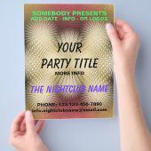 Party Flyer (Hand)