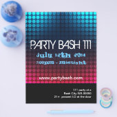 Party Flyer Einladung (Einzeln)