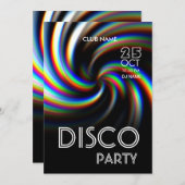 PARTY-FLYER-EINLADUNGS-HINTERGRUND EINLADUNG (Vorne/Hinten)