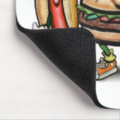 Party Food Mousepad (Ecke)