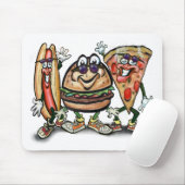Party Food Mousepad (Mit Mouse)