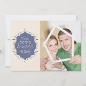 Party Foto Einladung / Blau (Vorderseite)