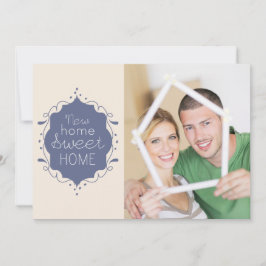 Party Foto Einladung / Blau