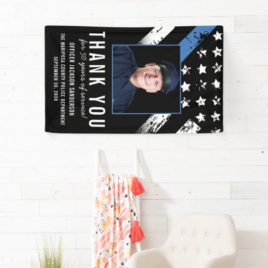 Party-Foto für die individuell anpassbare Polizeis Banner (Insitu)