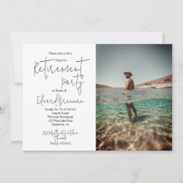 Party Foto Palm Beach Modern Einladung