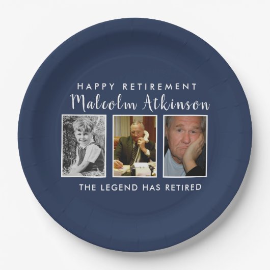 Party-Foto-Teller Pappteller (Vorderseite)