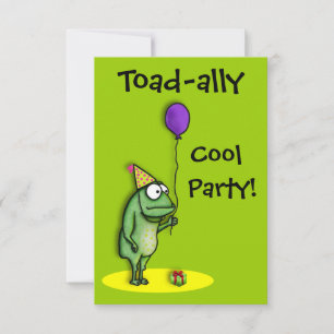 Party Frog Einladung
