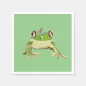 Party Frog Napkins Serviette (Vorderseite)