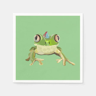 Party Frog Napkins Serviette