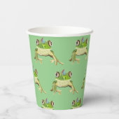 Party Frog Paper Cups Pappbecher (Rückseite)