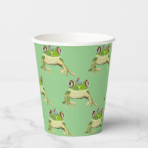 Party Frog Paper Cups