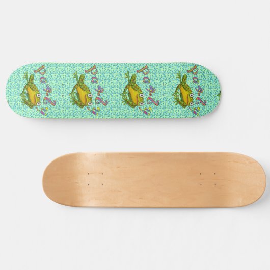 Party Frog Skateboard (Horizontal)