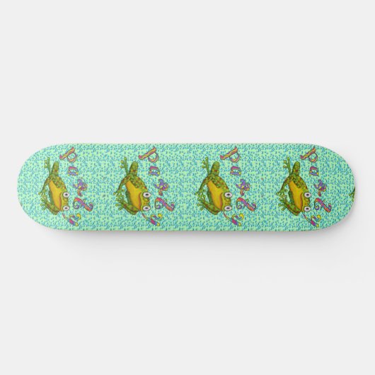 Party Frog Skateboard (Horizontal)