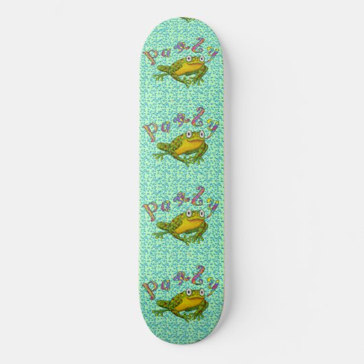 Party Frog Skateboard (Vorderseite)