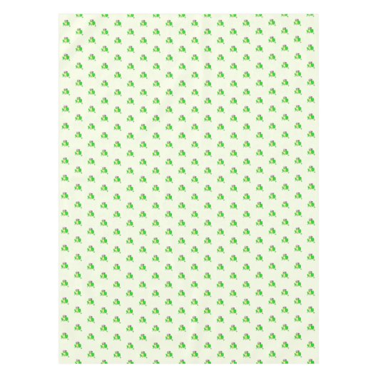 Party Frog - Wählen Sie Ihre Lieblingsfarbe Tischdecke (Vorderseite)