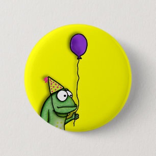 Party-Frosch Button