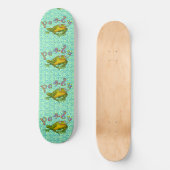 Party Frosch Skateboard (Vorderseite)