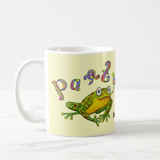 Party Frosch-Tasse Kaffeetasse (Links)