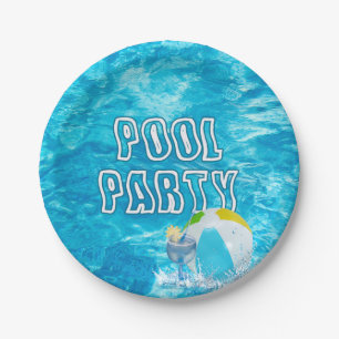 Party-Fun-Papierplatte für Pool Pappteller