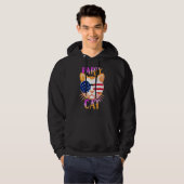 Party Funny Cat Hoodie (Vorne ganz)
