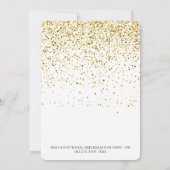 Party für Altersversorgung Einladung (Rückseite)