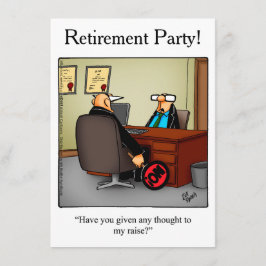 Party für Altersversorgung Humorale Einladungen