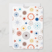 Party für Altersversorgung Mitte des Jahrhunderts  Einladung (Rückseite)