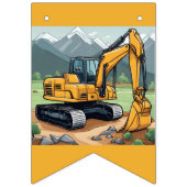 Party für Bausatz- und Bauausrüstung Wimpelkette (Erste Fahne)