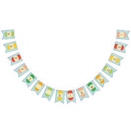 Party für benutzerdefinierte Meldungen Seltzer Sod Wimpelkette