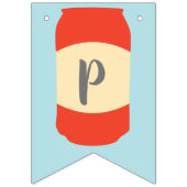 Party für benutzerdefinierte Meldungen Seltzer Sod Wimpelkette (Dritte Fahne)