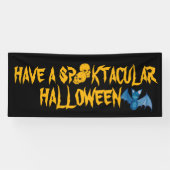 Party für benutzerdefinierte Spooktacular Hallowee Banner (Horizontal)