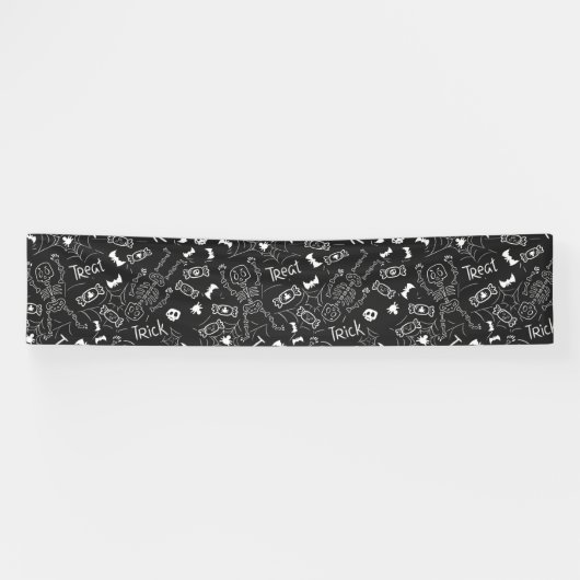 Party für benutzerdefinierte Trick- oder TreatHall Banner (Horizontal)