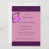 Party für benutzerdefinierte Zwecke lädt ein Einladung (Vorderseite)