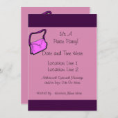 Party für benutzerdefinierte Zwecke lädt ein Einladung (Vorne/Hinten)