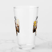 Party für benutzerdefinierten Text Glas (Links)