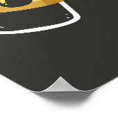 Party für benutzerdefinierter Text für neues Jahr Poster (Ecke)