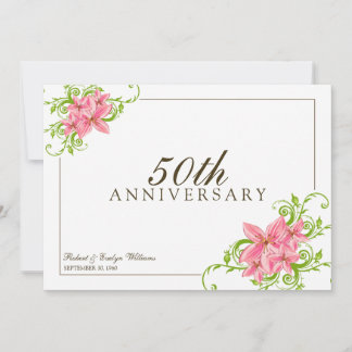Party für Blumenbehandlungen zum Geburtstag (weiß) Einladung