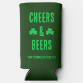 Party für Cheers und Biere Selters Dosenkühler (Vorderseite)