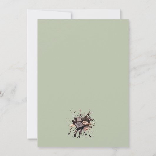 Party für Cookie Exchange Einladung (Rückseite)