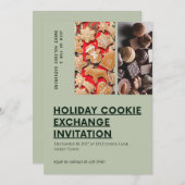 Party für Cookie Exchange Einladung (Vorne/Hinten)