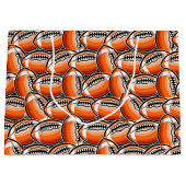 Party für coole Fußballspiele Große Geschenktüte (Vorderseite)