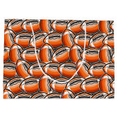 Party für coole Fußballspiele Große Geschenktüte (Rückseite)