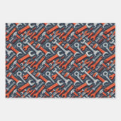 Party für cooles Probenmuster Geschenkpapier Set (Vorderseite)